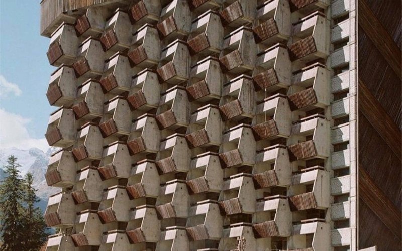 Amanauz hotel, Dombay, USSR, 1985
