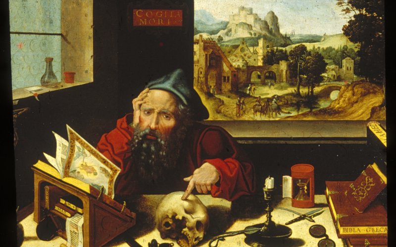 st. jerome in his study